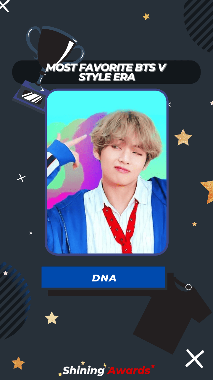 DNA Most Favorite BTS V Style Era