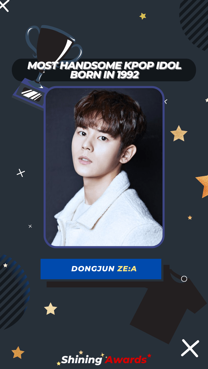 Dongjun ZEA Most Handsome Kpop Idol Born In 1992