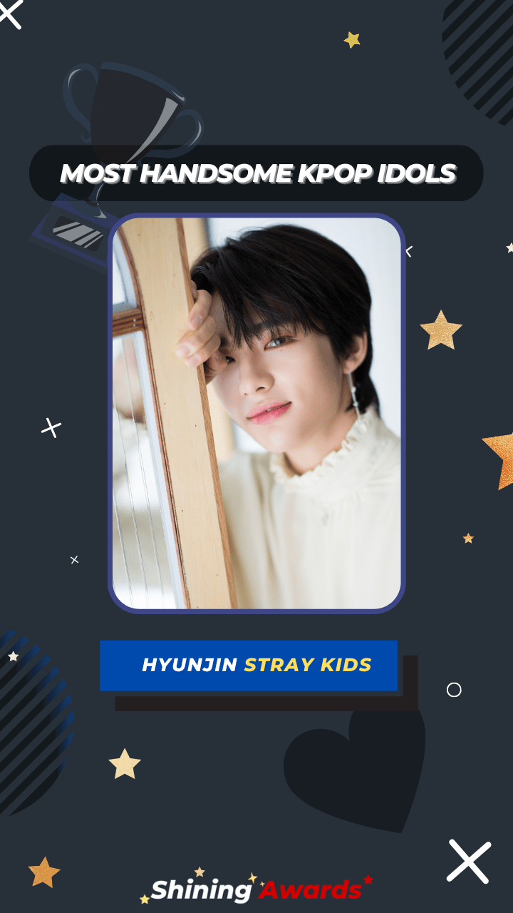 Hyunjin STRAY KIDS Most Handsome Kpop Idols