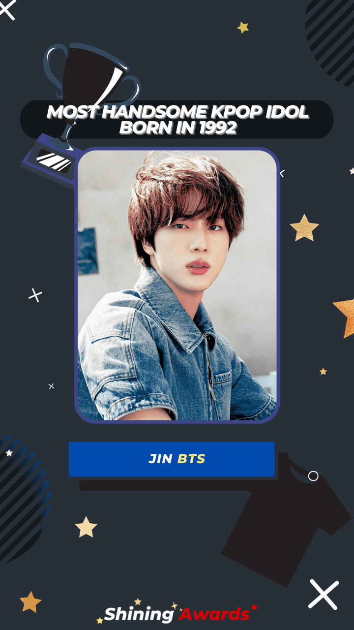 Jin BTS Most Handsome Kpop Idol Born In 1992