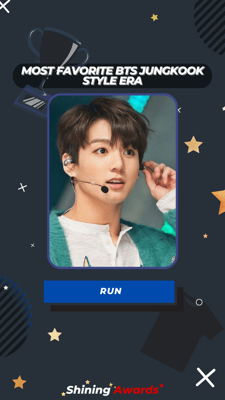 RUN Most Favorite BTS Jungkook Style Era