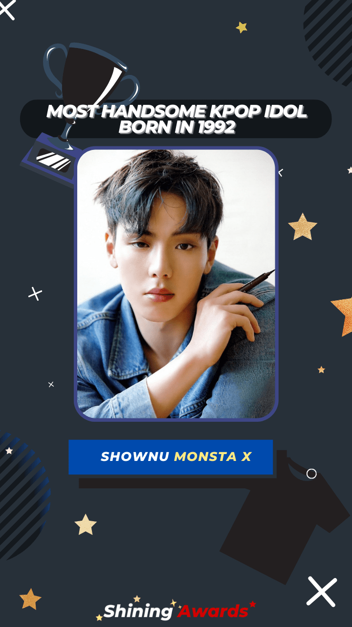 Shownu MONSTA X Most Handsome Kpop Idol Born In 1992