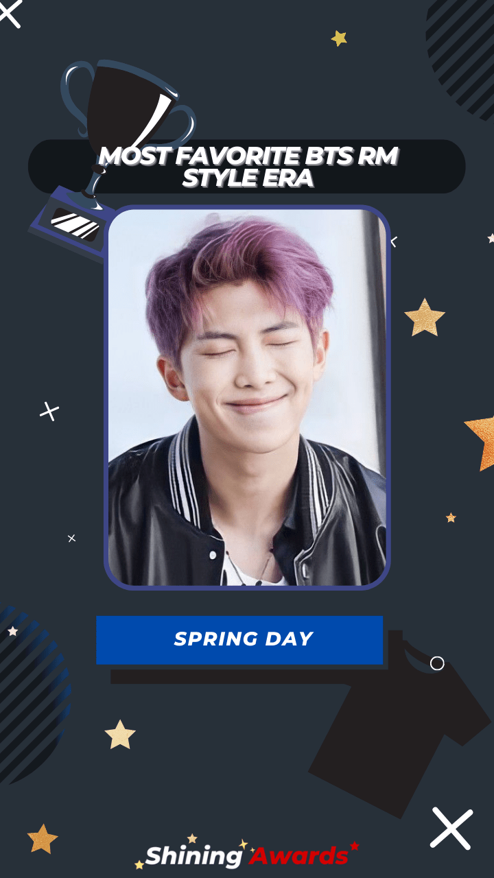 Spring Day Most Favorite BTS RM Style Era