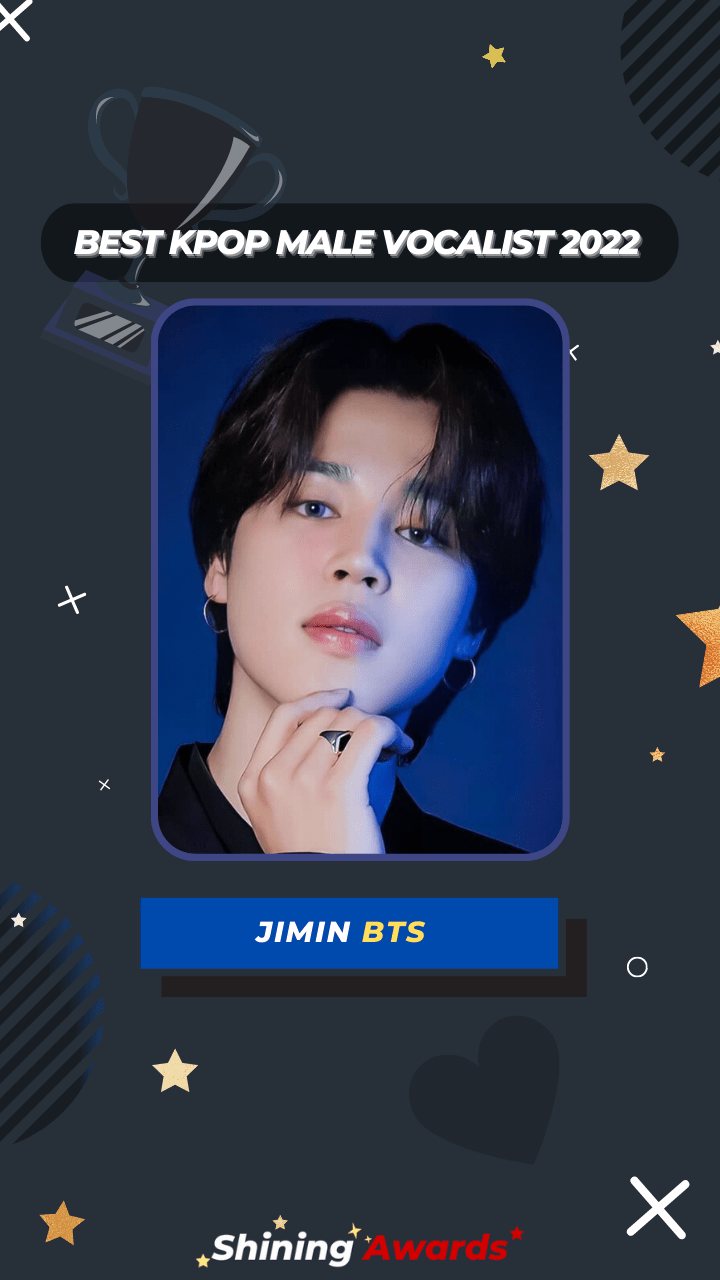 Jimin BTS Best Kpop Male Vocalist 2022