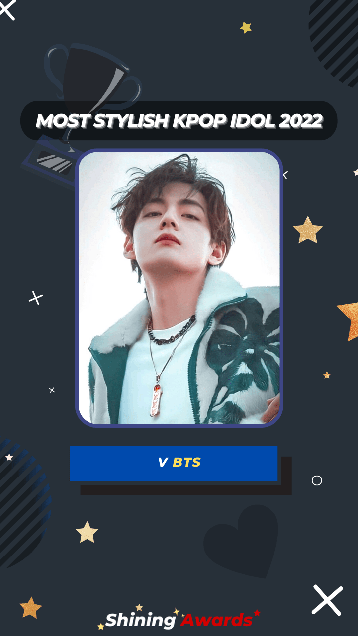 V BTS Most Stylish Kpop Idol 2022