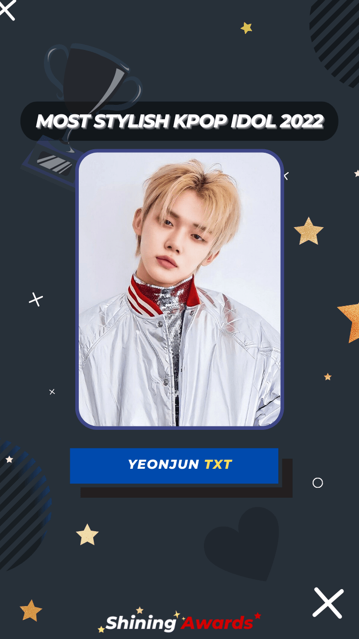 Yeonjun TXT Most Stylish Kpop Idol 2022