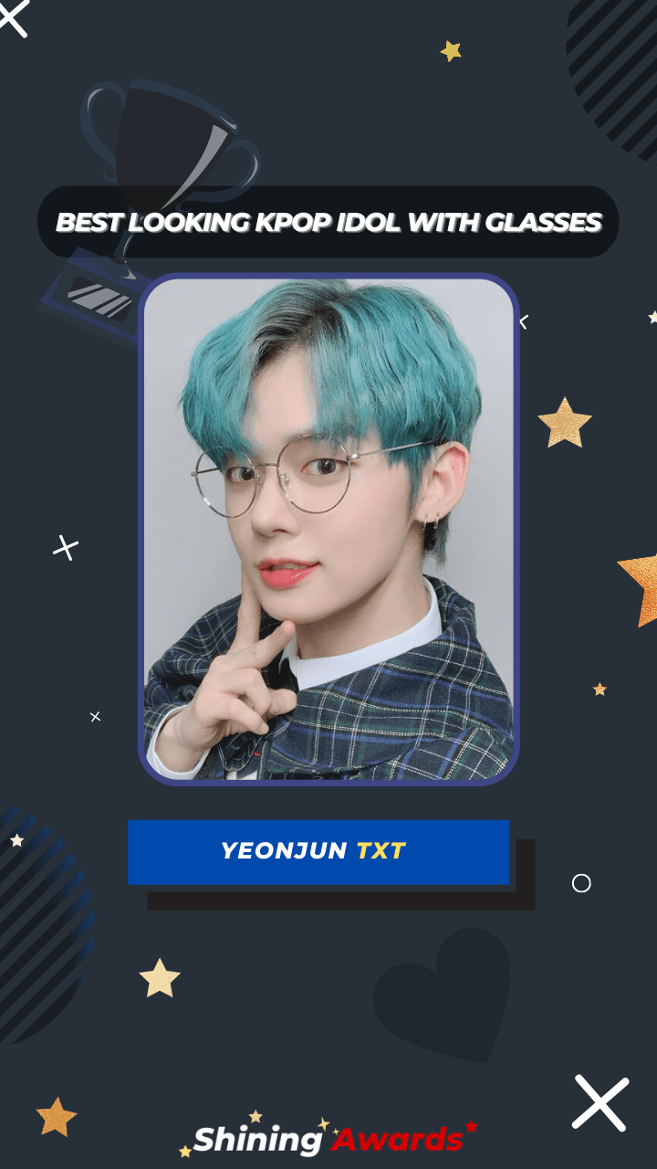 Yeonjun TXT Best Looking Kpop Idol With Glasses