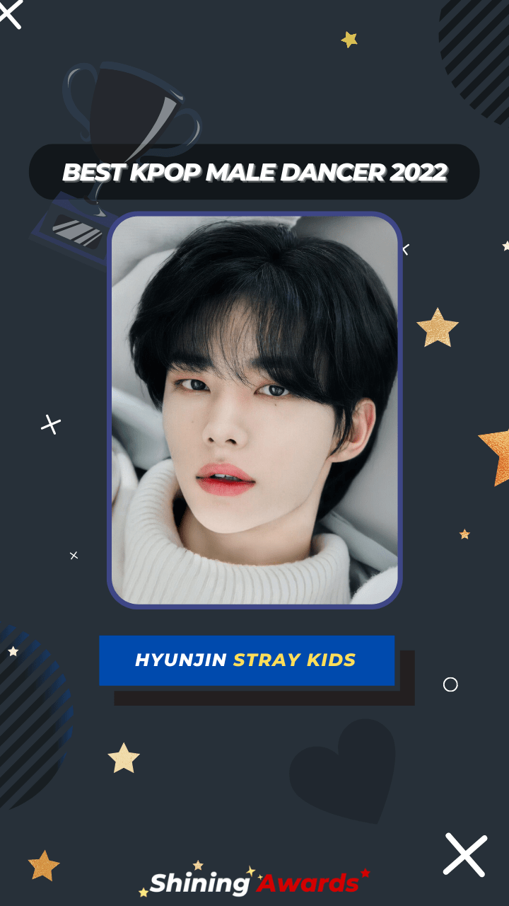 Hyunjin STRAY KIDS Best Kpop Male Dancer 2022