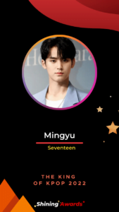 Mingyu The King of Kpop 2022 Shining Awards