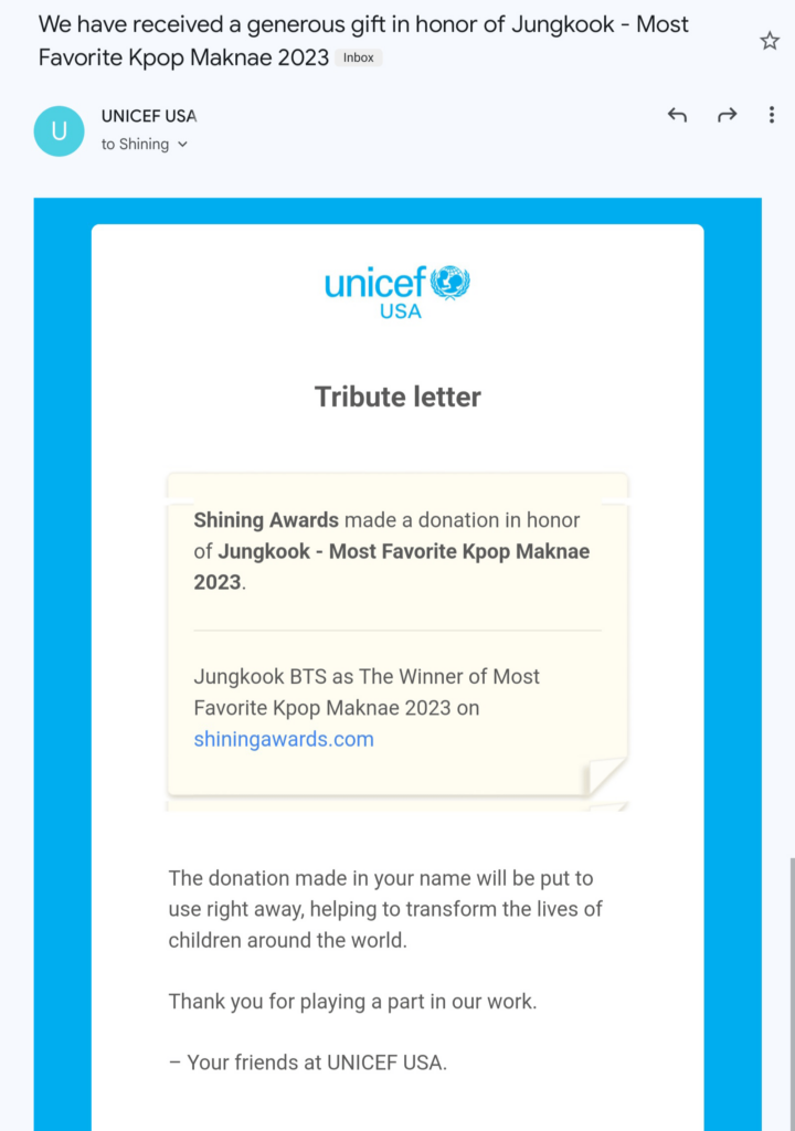 Tribute Letter Jungkook Most Favorite Kpop Maknae 2023