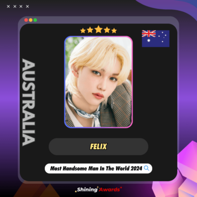 Felix Most Handsome Man In The World 2024