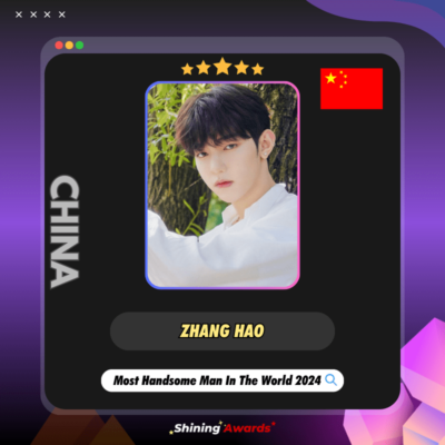 Zhang Hao Most Handsome Man In The World 2024