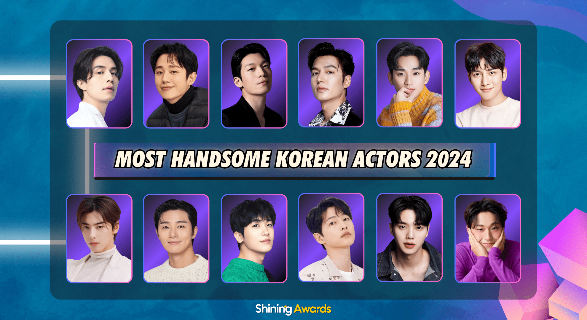 Most Handsome Korean Actors 2024