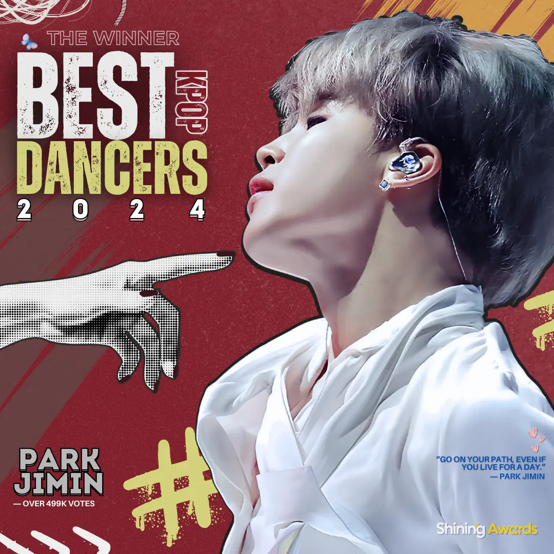 Jimin Winner of Best Kpop Dancers 2024