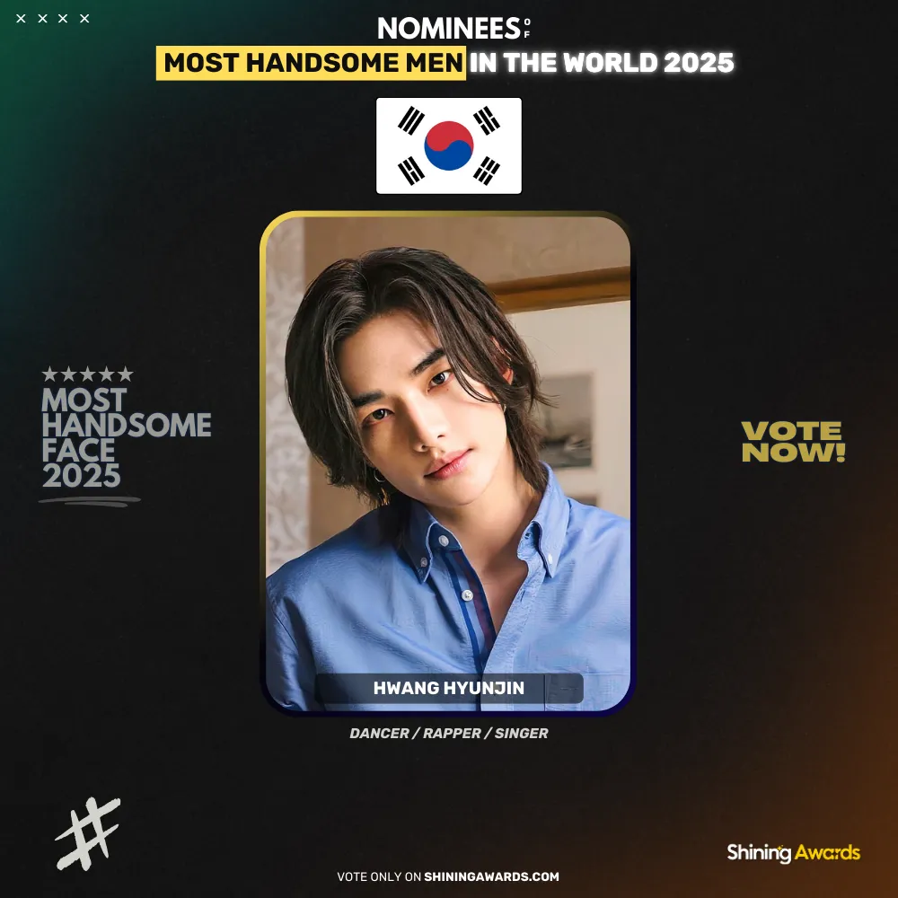 Hwang Hyunjin Most Handsome Men In The World 2025