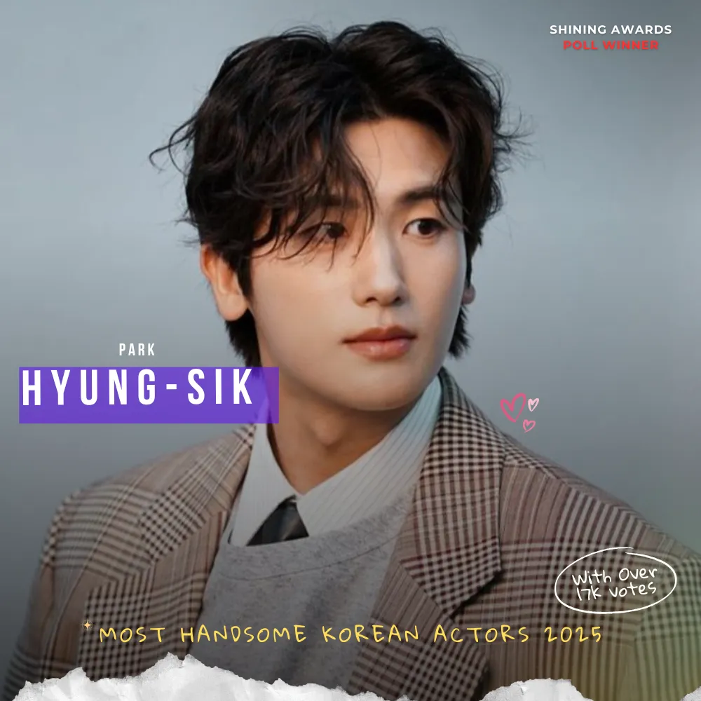 Park Hyung Sik Most Handsome Korean Actors 2025