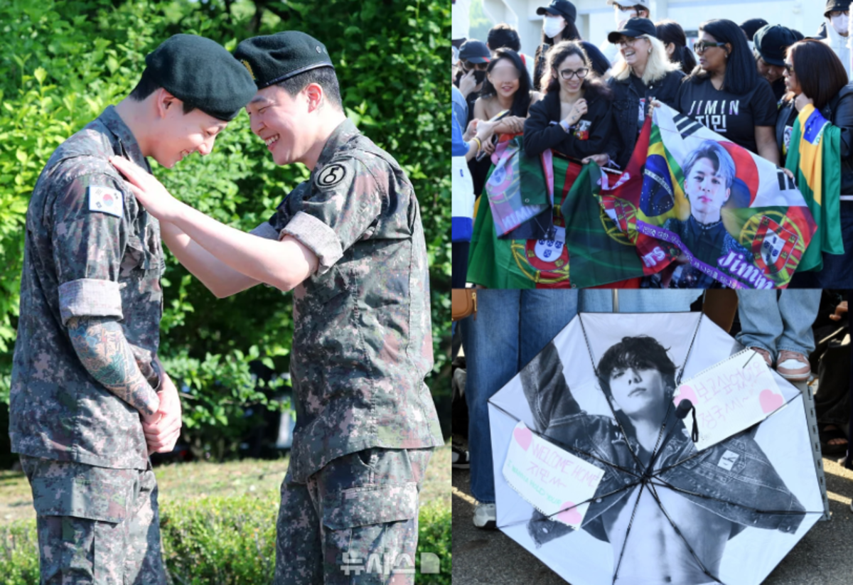 BTS’s Jimin and Jungkook discharged from military “The Army is not an easy place, please speak kindly to soldiers”