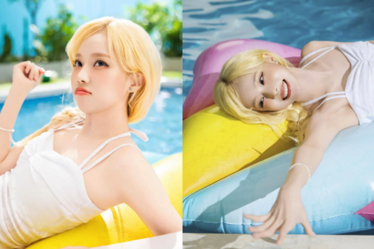aespa’s Winter brings refreshing summer vibes in poolside vacation-themed advertisement shoot