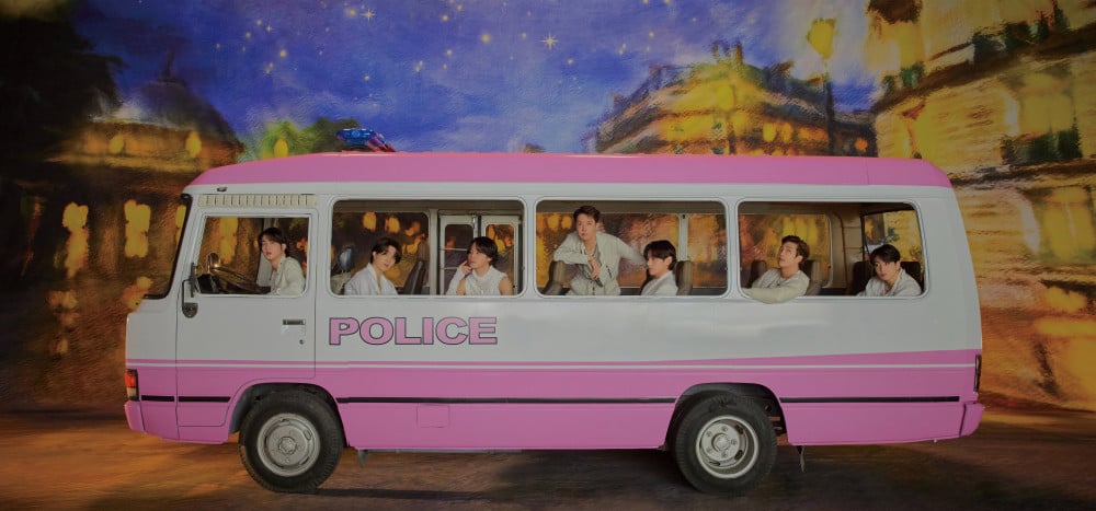 BTS Concept Photo - Police Van