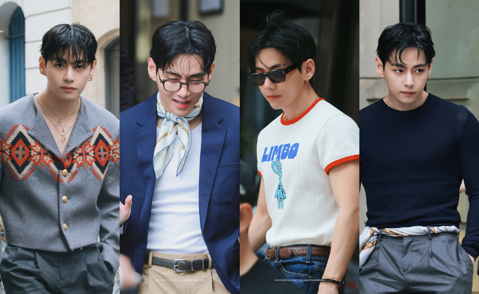 BTS V’s Paris Style Diary: Kim Taehyung’s 8 Chic Looks in Four Days