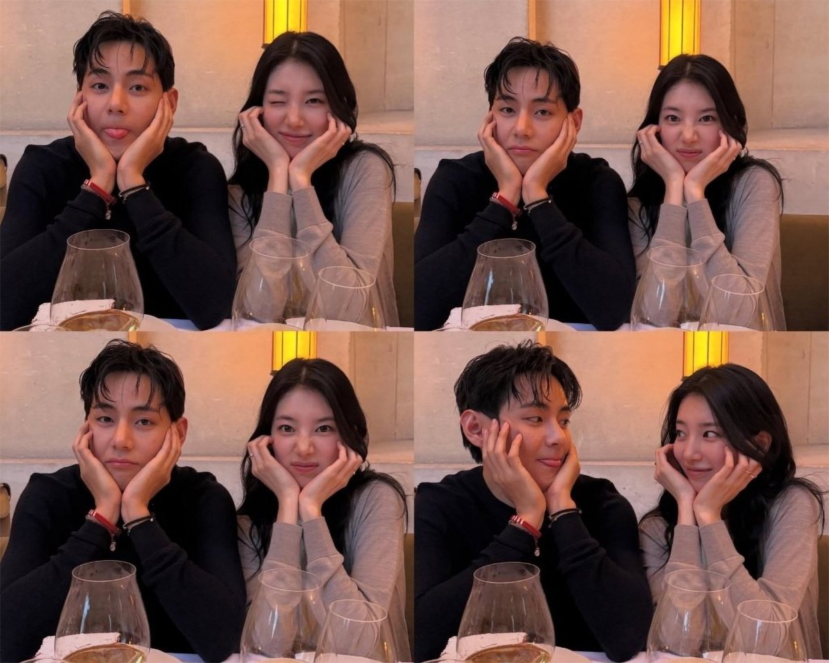 Visual Trio: Kim Taehyung (BTS V), Bae Suzy, and Park Bo Gum melt hearts with their sweet interactions