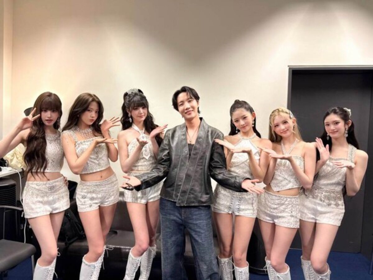 IVE and BTS’s J-Hope share iconic moment in Berlin