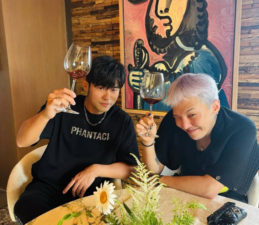 Jay Chou and G-DRAGON