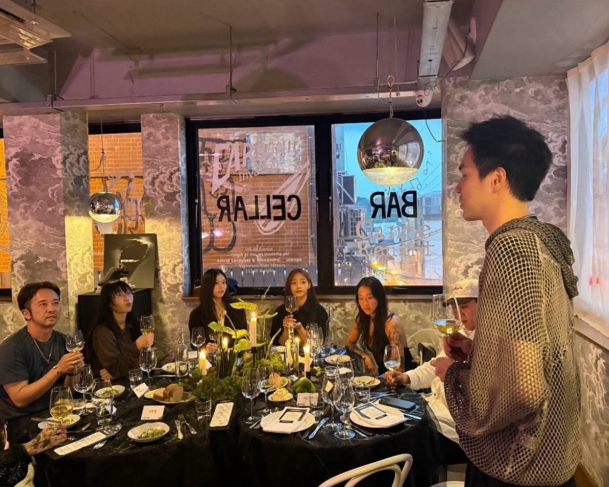 Photo of NewJeans Enjoying Dinner with Wine Glasses Ignites Fierce