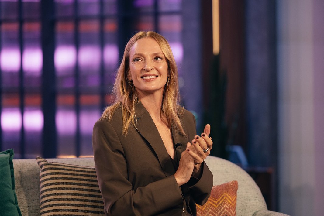 Uma Thurman at the event