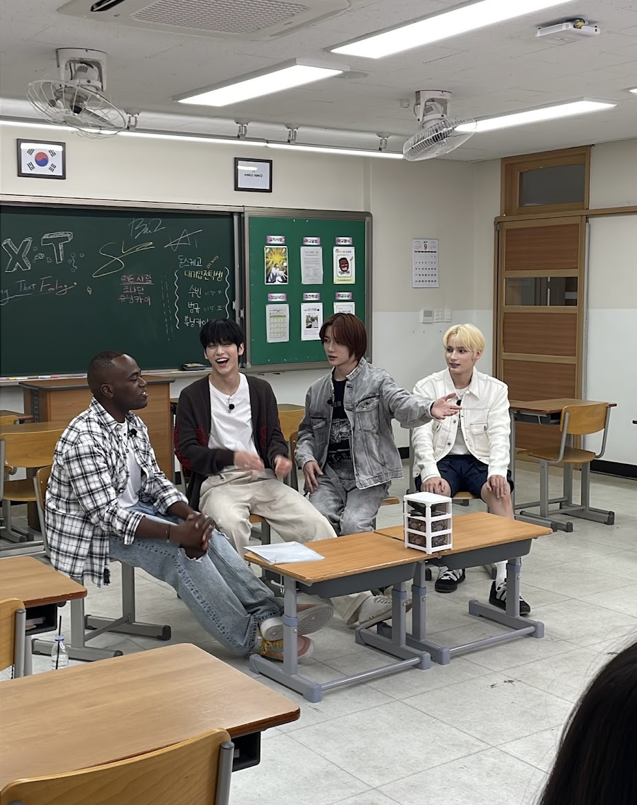 TXT members on The K-Star Next Door