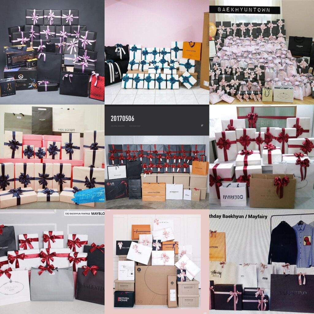 Old EXO birthday support
