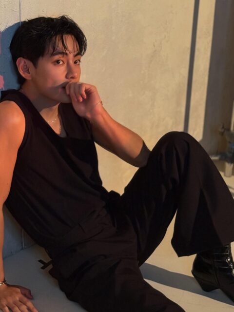 V at Celine Paris Fashion Week