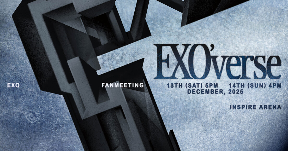 EXO EXO’verse fan meeting poster