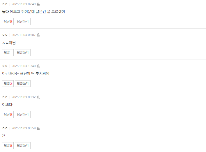 Netizen comments