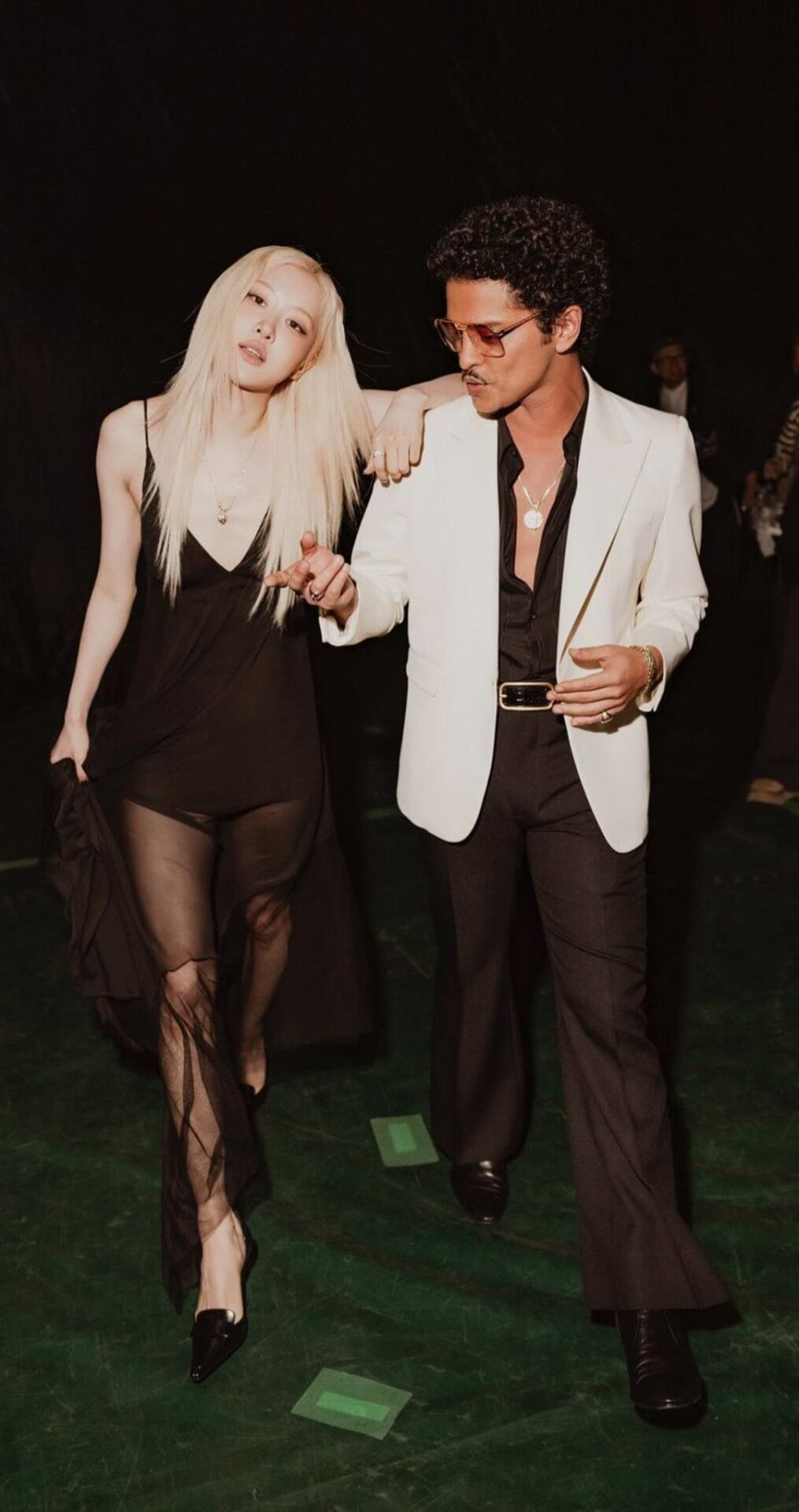 Rosé with Bruno Mars