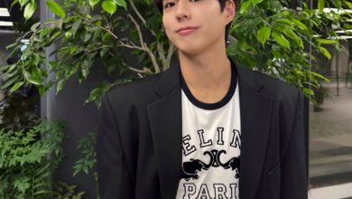 BTS V and Park Bo Gum interaction