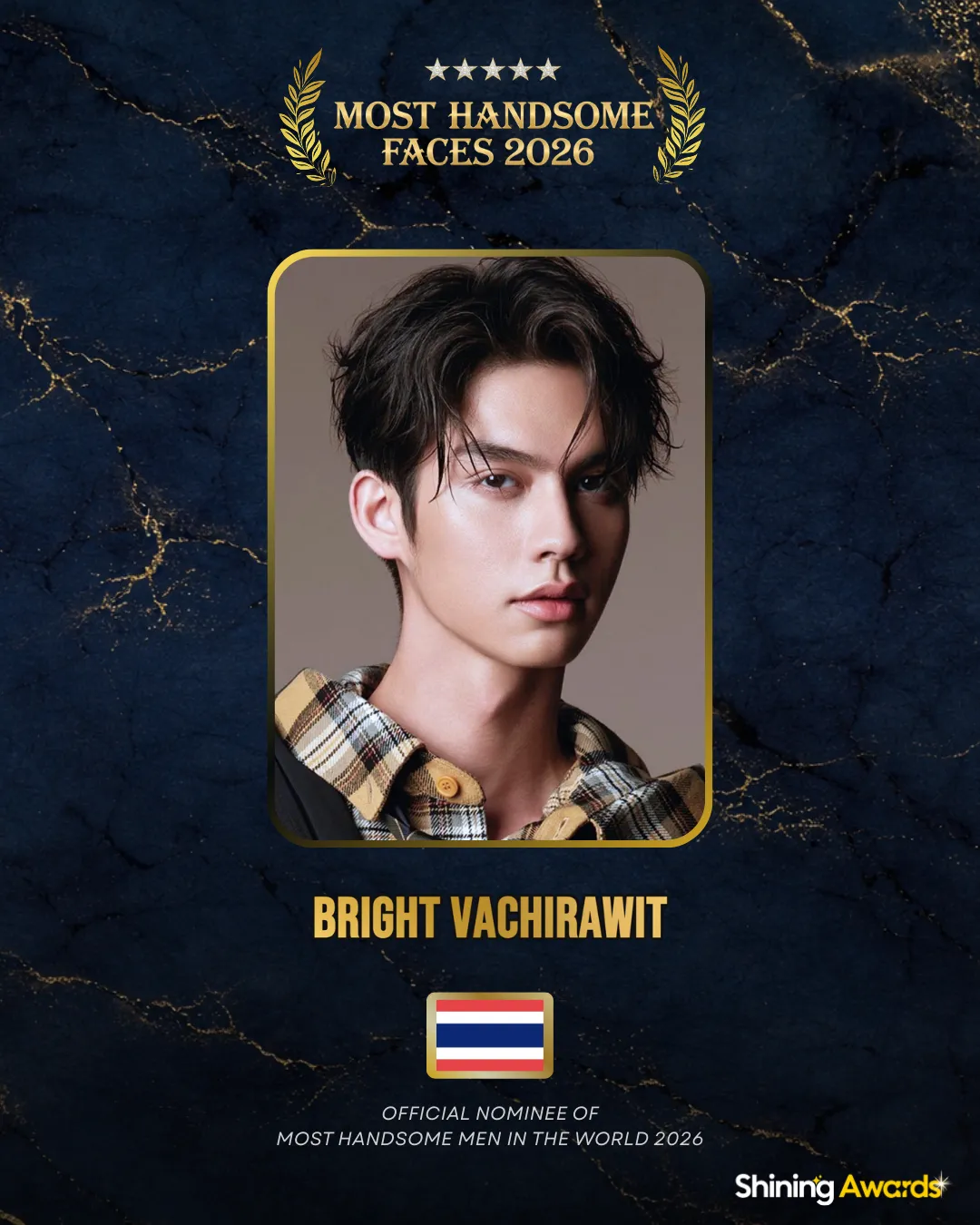 Bright Vachirawit Most Handsome Men In The World 2026