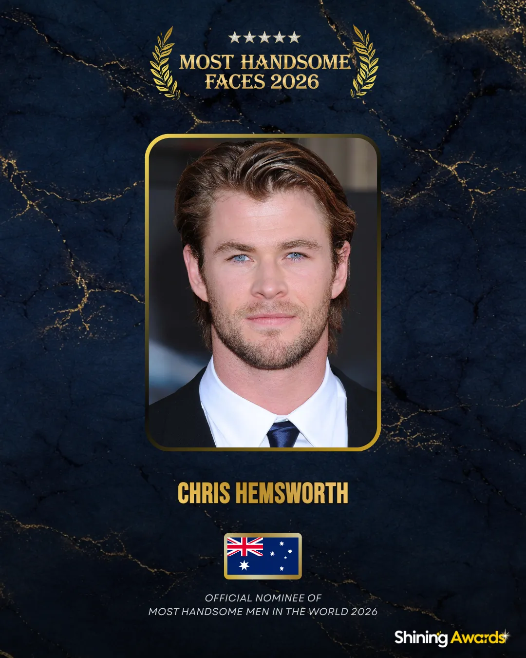 Chris Hemsworth Most Handsome Men In The World 2026