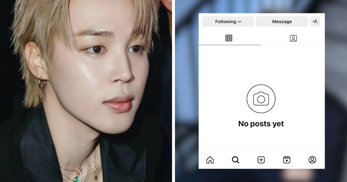 Jimin Instagram cleared