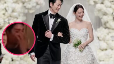 Ahn Bo Hyun crying at the wedding