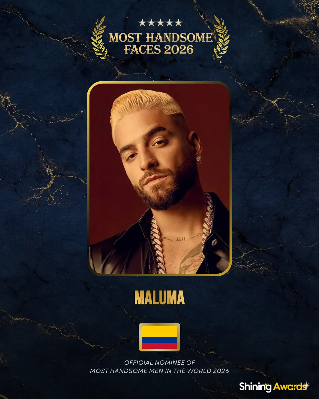 Maluma Most Handsome Men In The World 2026