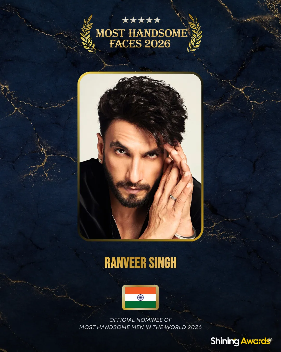 Ranveer Singh Most Handsome Men In The World 2026