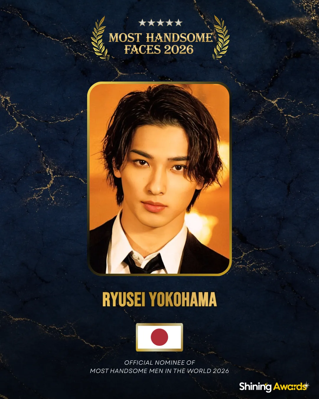 Ryusei Yokohama Most Handsome Men In The World 2026