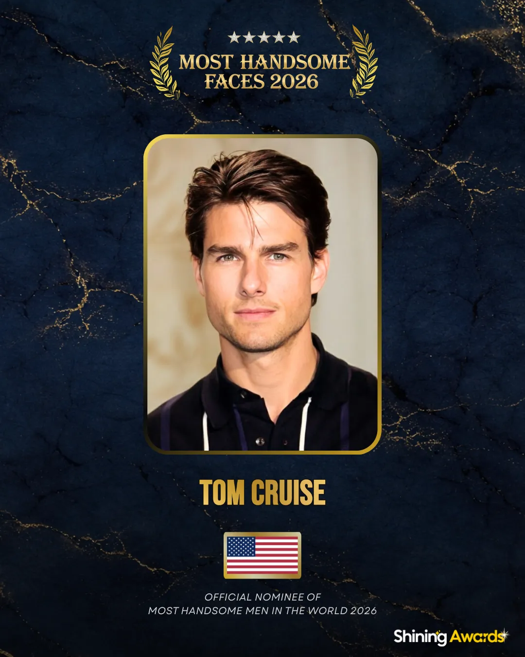 Tom Cruise Most Handsome Men In The World 2026
