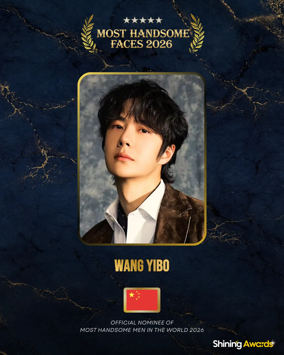 Wang Yibo Most Handsome Men In The World 2026