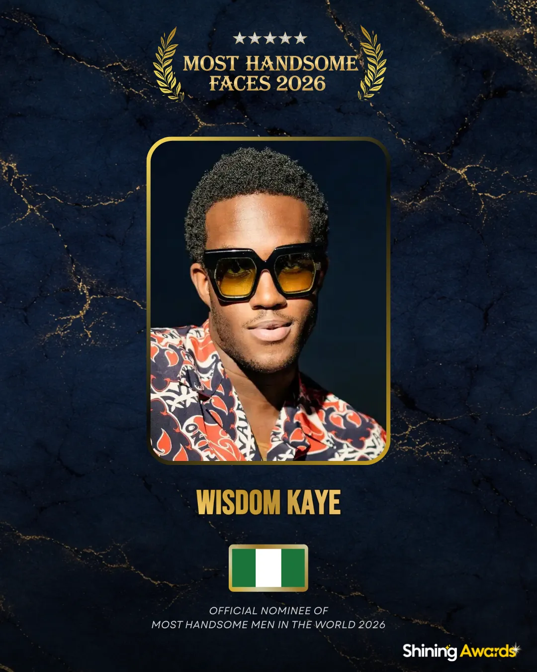 Wisdom Kaye Most Handsome Men In The World 2026