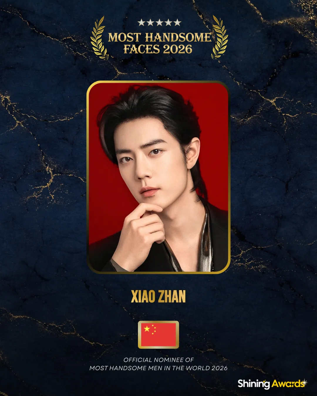 Xiao Zhan Most Handsome Men In The World 2026