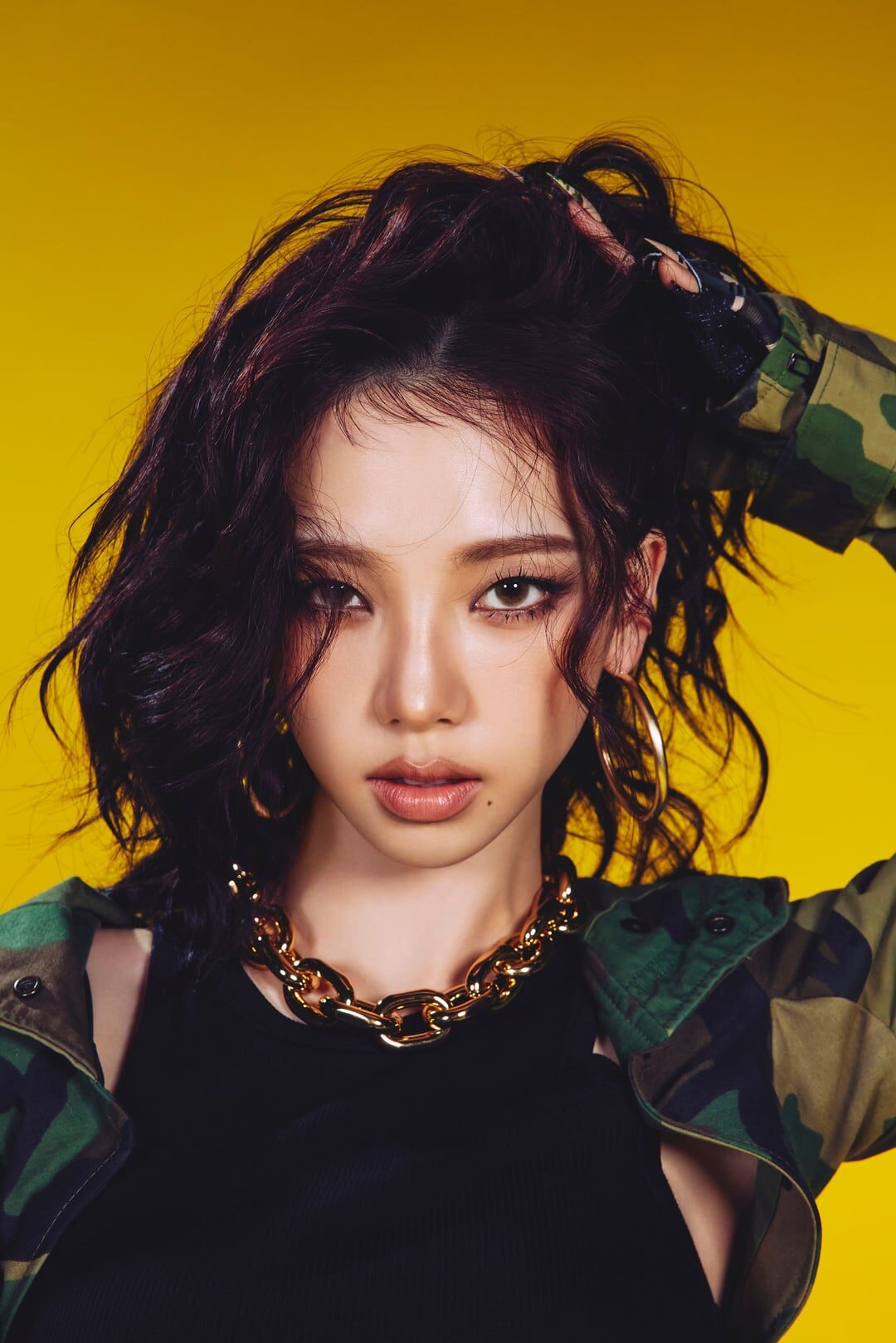 Karina close-up look