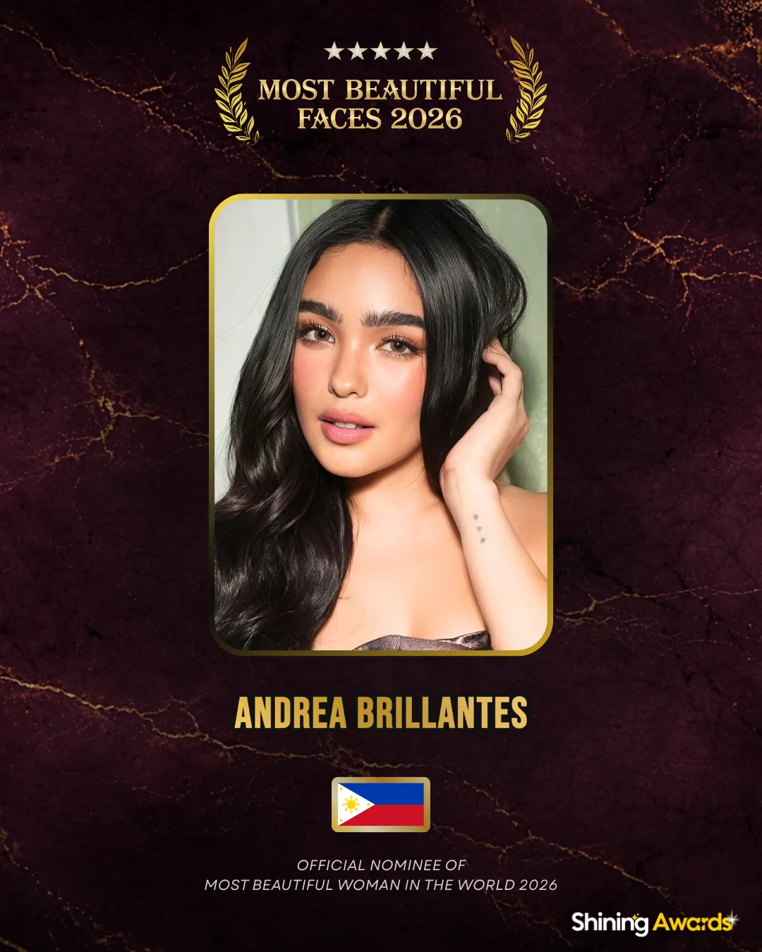 Andrea Brillantes Most Beautiful Woman In The World 2026
