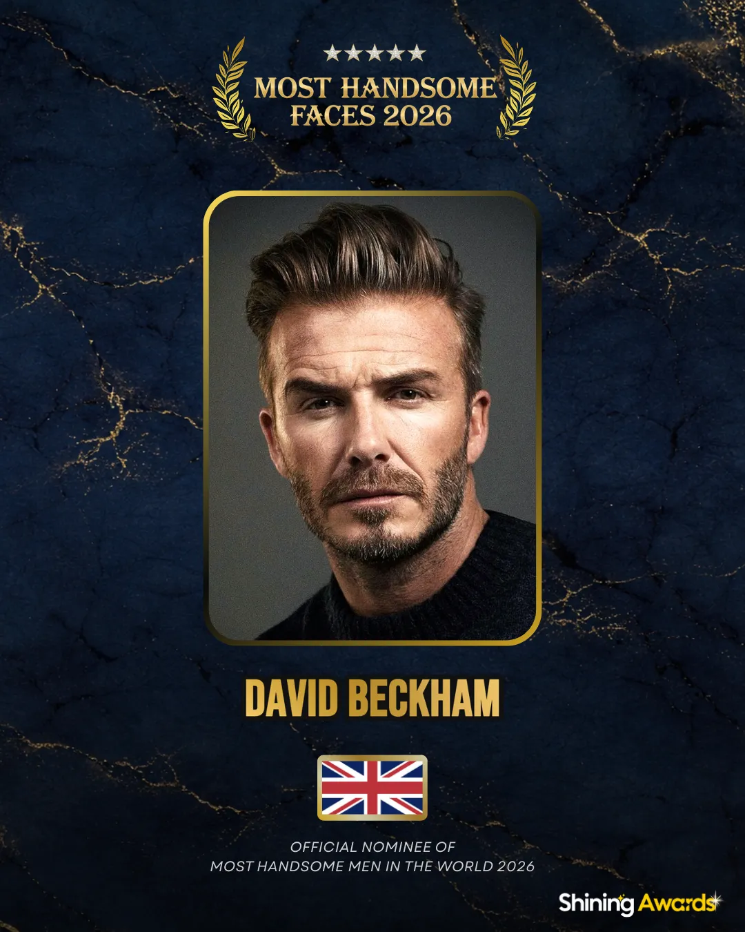 David Beckham Most Handsome Men In The World 2026